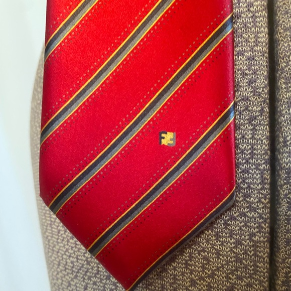 Vintage Fendi Silk Tie - Picture 4 of 6